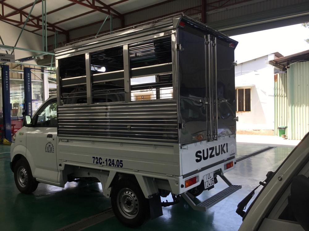 Suzuki Carry Pro  2017 - Bán ô tô Suzuki Carry Pro màn sáo - có băng ghế, xe nhập, vững vàng & êm ái dù lăn bánh trên đường phẳng hay gồ ghề