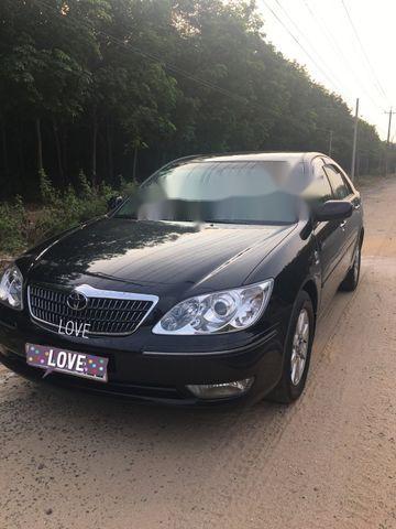 Toyota Camry AT 2005 - Cần bán xe Toyota Camry AT sản xuất năm 2005, màu đen, nhập khẩu chính chủ