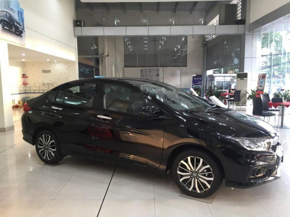 Honda City 1.5TOP 2018 - Bán ô tô Honda City 1.5 sản xuất 2018, màu đen, giá chỉ 599 triệu