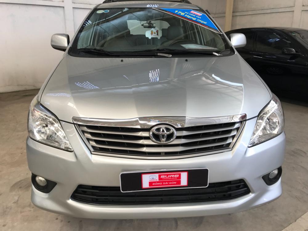 Toyota Innova G 2013 - Cần bán xe Toyota Innova G 2013, màu bạc, hỗ trợ tài chính