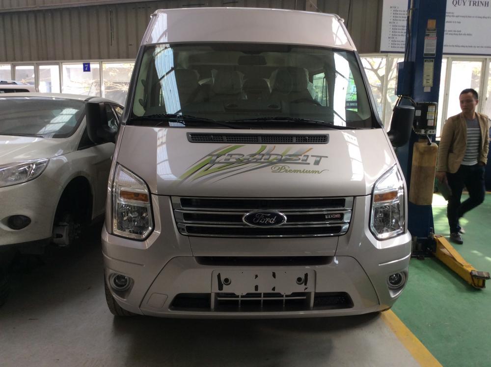 Ford Transit SVP  2018 - Bắc Giang Ford: Bán Ford SVP (bản trung) kính liền năm 2018, giá 815tr