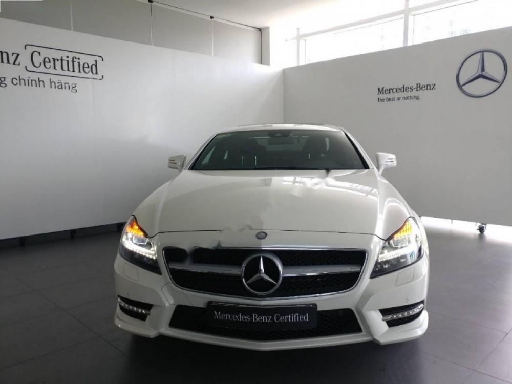 Mercedes-Benz CLS class CLS 350 AMG 2014 - Cần bán gấp Mercedes CLS 350 AMG đời 2014, màu trắng, nhập khẩu như mới