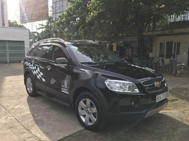 Chevrolet Captiva   2008 - Cần bán lại xe Chevrolet Captiva sản xuất 2008, màu đen xe gia đình, giá 320tr