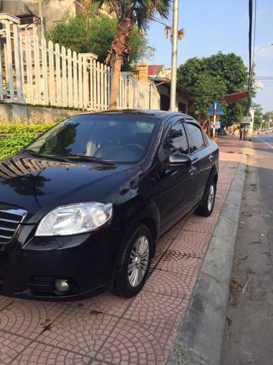 Daewoo Gentra SX 1.5 MT 2009 - Cần bán gấp Daewoo Gentra SX 1.5 MT đời 2009, màu đen xe gia đình, giá chỉ 182 triệu