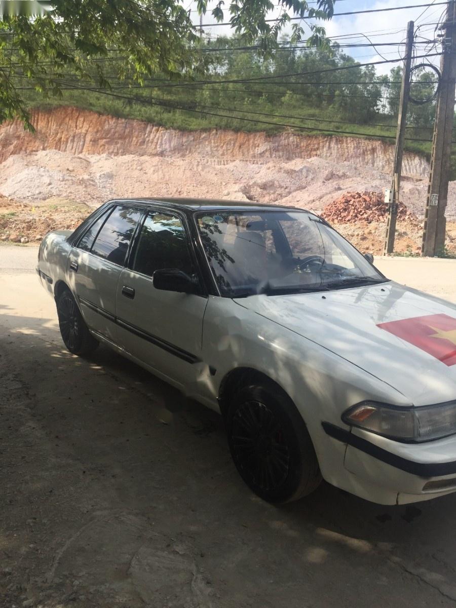 Toyota Corona GL 1.6 1990 - Bán xe Toyota Corona GL 1.6 sản xuất 1990, màu trắng, nhập khẩu, giá tốt