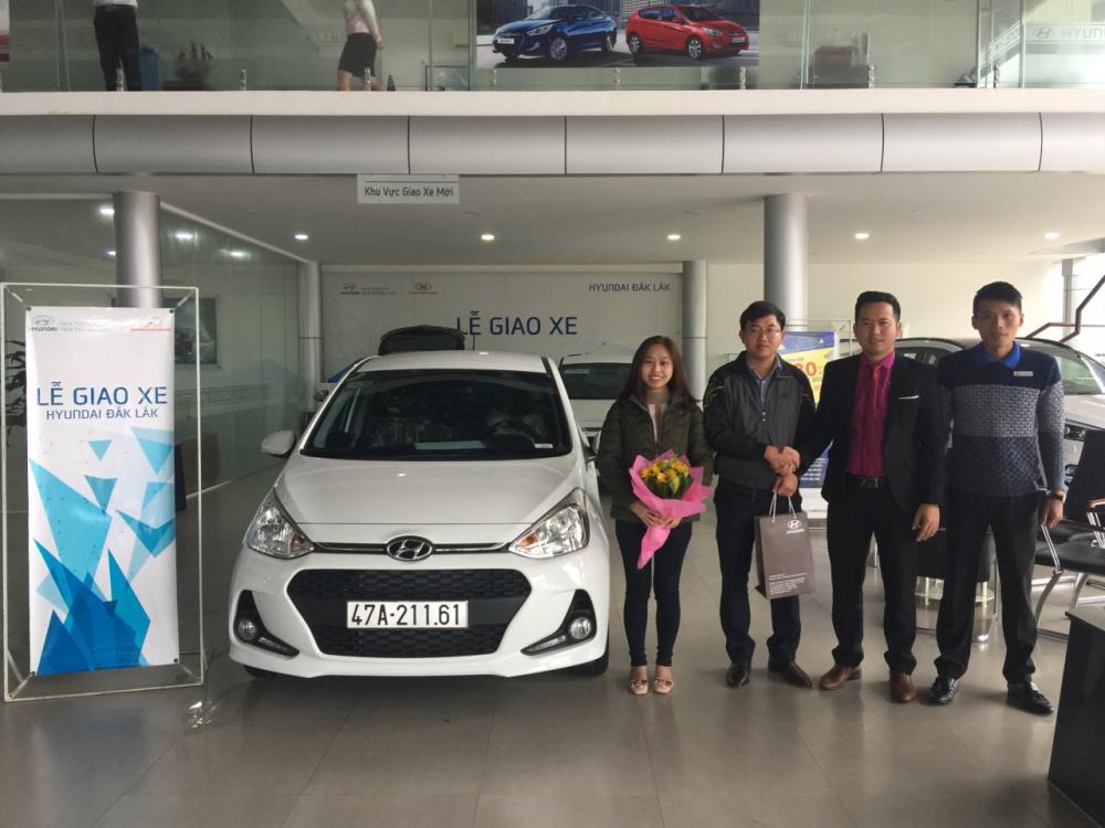 Hyundai Premio 1.0 MT 2018 - Bán xe Hyundai Grand i10 sản xuất 2018, giá 355tr, KM lên đến 25.000.000 hỗ trợ vay 85% giá trị xe. Hotline 0935904141