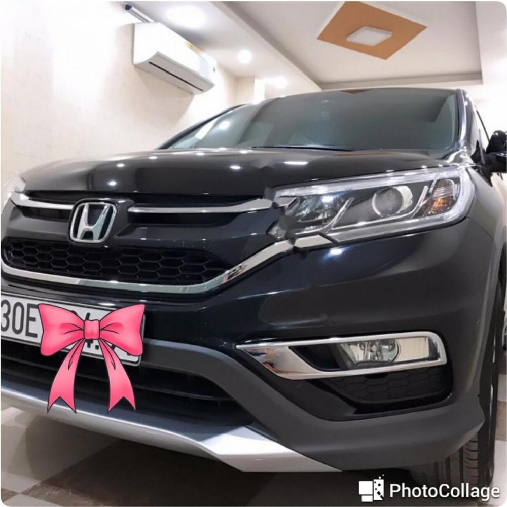 Honda CR V 2.4 AT 2017 - Bán xe Honda CR V 2.4 AT 2017, màu đen chính chủ