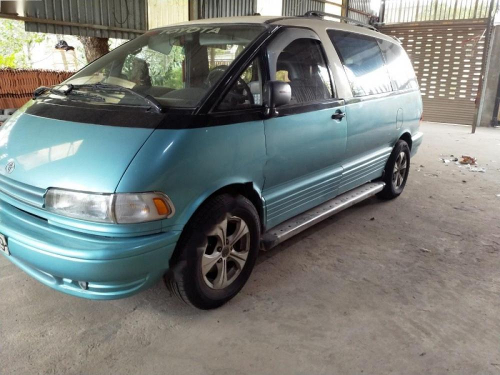 Toyota Previa 1992 - Cần bán lại xe Toyota Previa sản xuất 1992, màu xanh lam, xe nhập