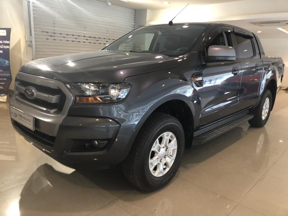 Ford Ranger XLS 2.2AT 2016 - Bán xe Ford Ranger XLS 2.2AT đời 2016, màu xám, xe chính hãng