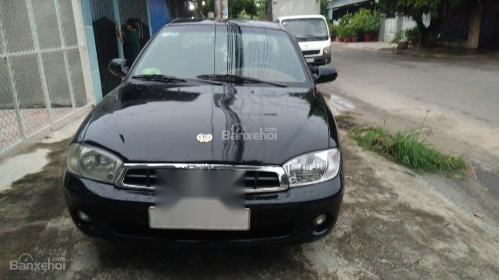 Kia Spectra LX 2004 - Bán Kia Spectra LX đời 2004, màu đen 