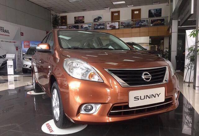 Nissan Sunny 2018 - Cần bán xe Nissan Sunny năm sản xuất 2018, màu nâu, 438 triệu