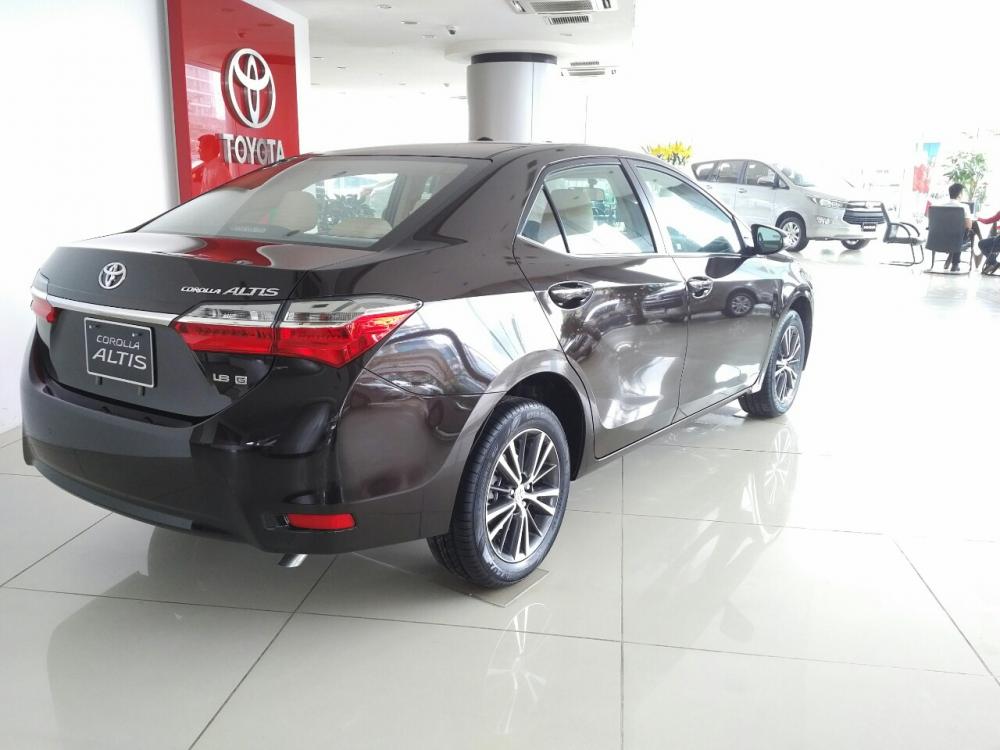 Toyota Corolla altis 1.8G CVT 2018 - Bán Toyota Corolla Altis 1.8G CVT 2018 - màu nâu, bản full option - Xe giao ngay. Hotline: 0898.16.8118