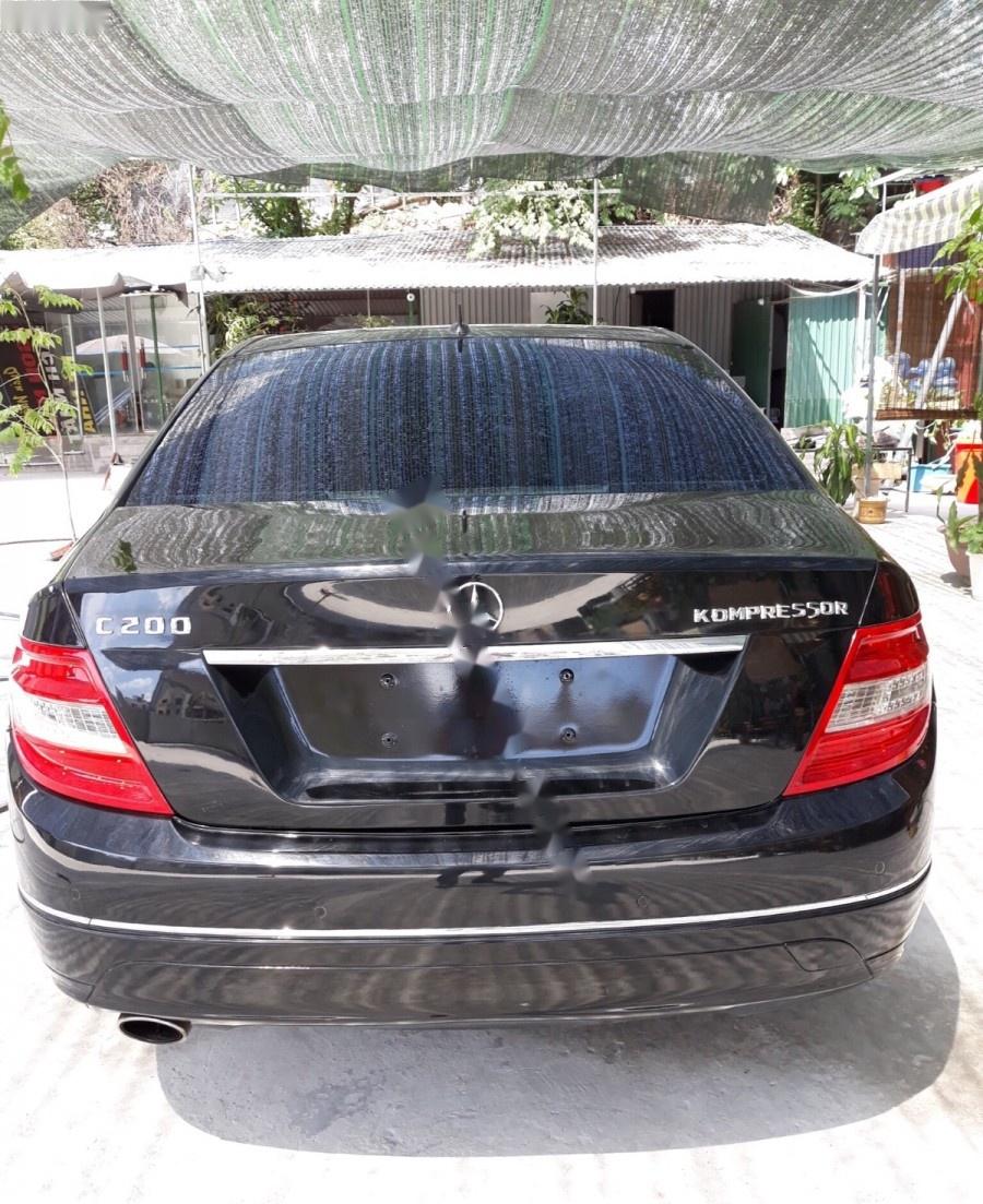 Mercedes-Benz C class C200 Avantgarde 2008 - Cần bán xe Mercedes C200 Avantgarde năm sản xuất 2008, màu đen, giá 445tr