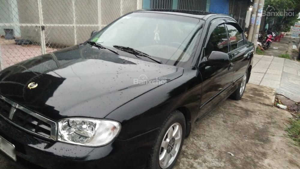 Kia Spectra LX 2004 - Bán Kia Spectra LX đời 2004, màu đen 