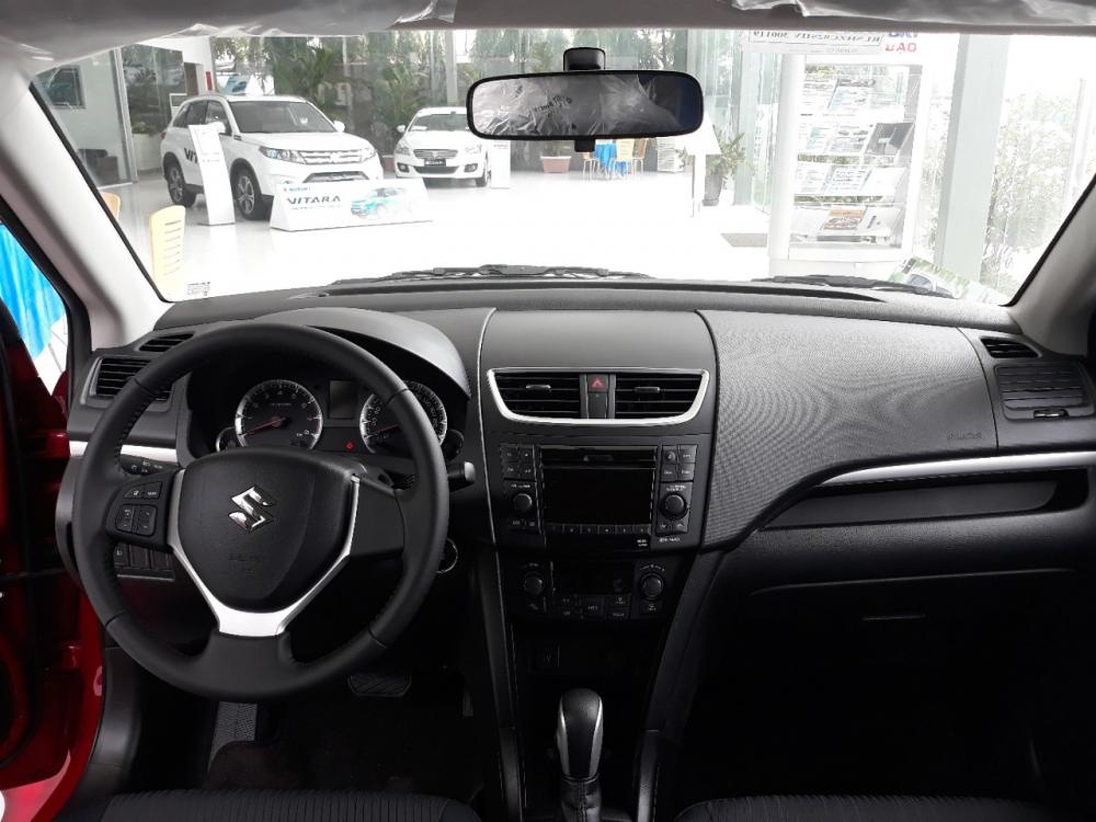 Suzuki Swift 1.4AT 2017 - Bán gấp xe Suzuki Swift đỏ, tặng ngay 110 triệu tiền mặt