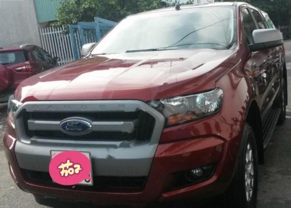 Ford Ranger XLS 2.2L 4x2 MT 2017 - Cần bán lại xe Ford Ranger XLS 2.2L 4x2 MT năm 2017, màu đỏ, xe nhập như mới, 659tr