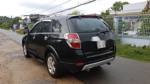 Chevrolet Captiva   2008 - Cần bán gấp Chevrolet Captiva sản xuất 2008, màu đen, 379 triệu