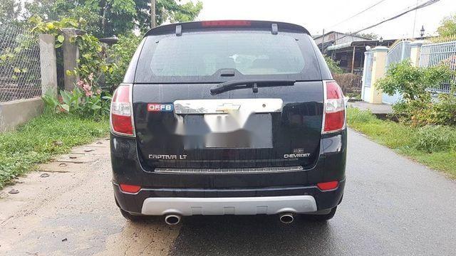 Chevrolet Captiva   2008 - Cần bán gấp Chevrolet Captiva sản xuất 2008, màu đen, 379 triệu