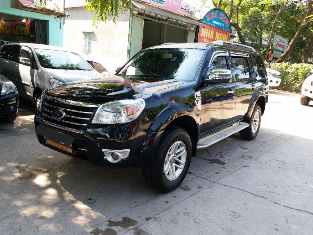 Ford Everest 2.5L 4x2 MT 2009 - Cần bán lại xe Ford Everest 2.5L 4x2 MT sản xuất 2009, màu đen số sàn