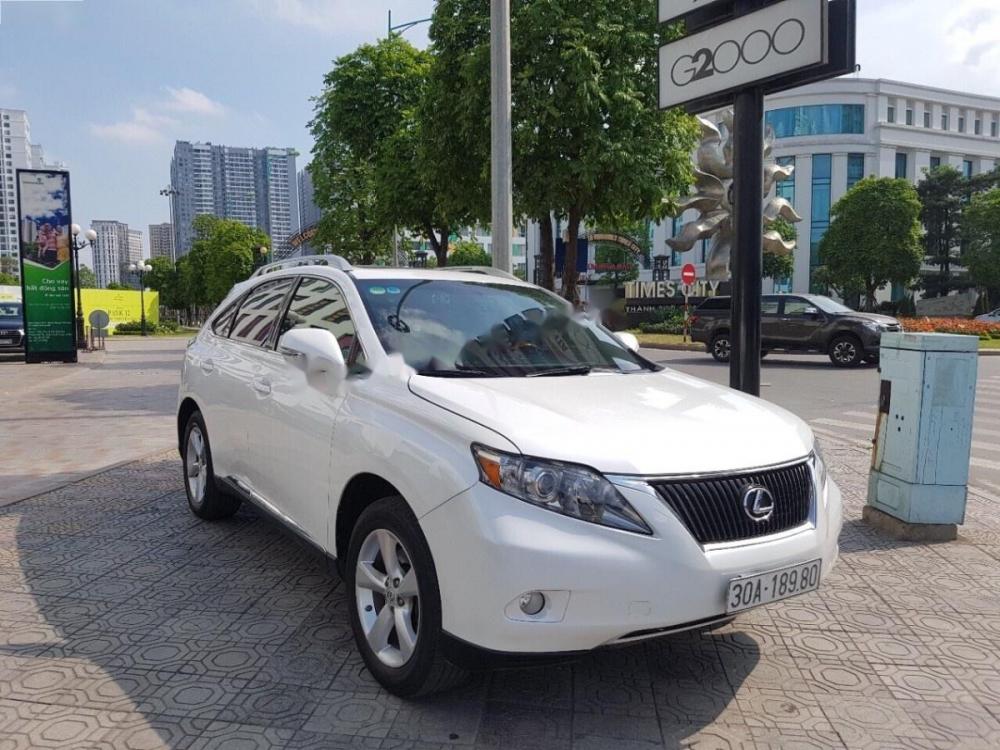 Lexus RX 350 2010 - Cần bán gấp Lexus RX 350 sản xuất 2010, màu trắng, xe nhập chính chủ