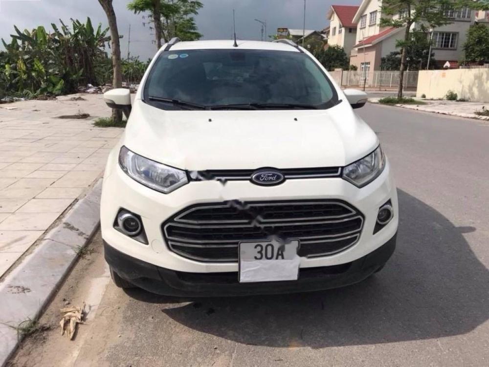 Ford EcoSport Titanium 1.5L AT 2015 - Cần bán Ford EcoSport Titanium 1.5L AT đời 2015, màu trắng, 530tr