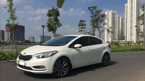 Kia K3   1.6 AT  2016 - Chính chủ bán xe Kia K3 1.6 AT năm sản xuất 2016, màu trắng