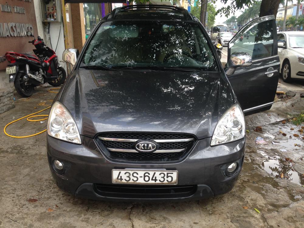 Kia Carens 2.0 2009 - Bán Kia Carens 2.0 sản xuất năm 2008, màu xám (ghi), xe nhập