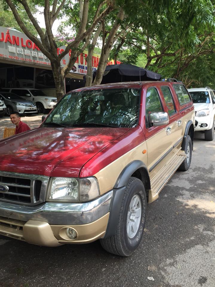 Ford Ranger XLT 2003 - Bán Ford Ranger XLT 2004, màu đỏ, giá tốt