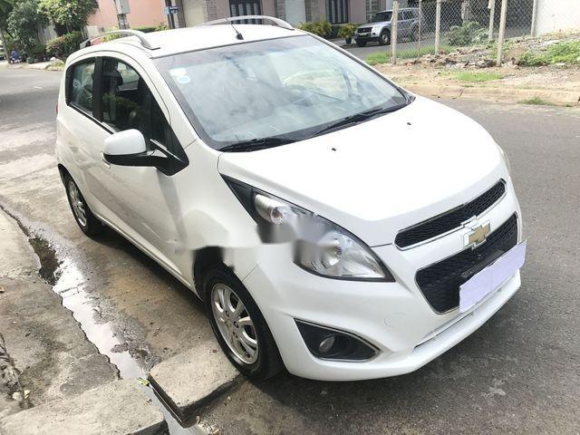 Chevrolet Spark   LT 2013 - Bán xe Chevrolet Spark LT 2013, màu trắng 