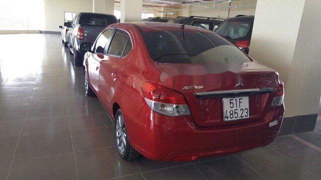 Mitsubishi Attrage 2017 - Bán xe Mitsubishi Attrage năm sản xuất 2017, màu đỏ  