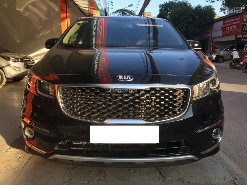 Kia VT250 2.2L DATH 2016 - Bán xe Kia Sedona 2.2L DATH SX 2016, màu đen, xuất hóa đơn 950tr