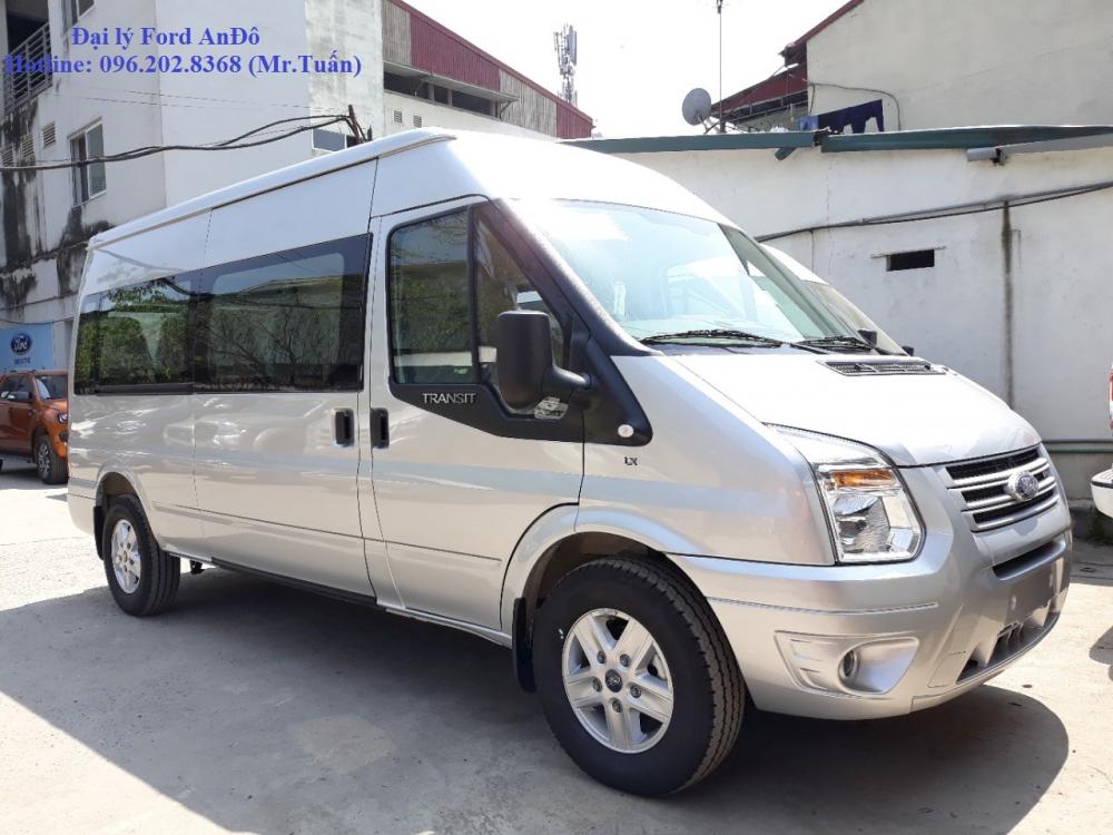 Ford Transit Luxury 2018 - Bán Ford Transit Luxury - Giá tốt nhất, hỗ trợ trả góp 85% giá trị xe, thủ tục đơn giản