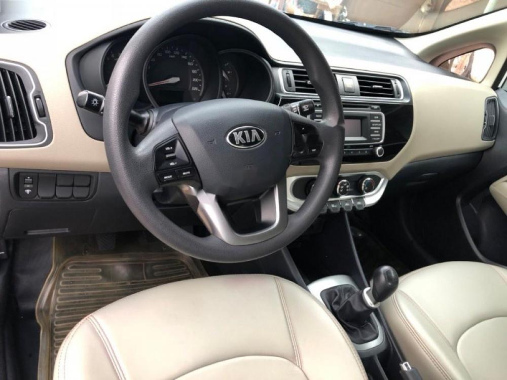 Kia Rio 1.4 MT 2015 - Cần bán xe Kia Rio 1.4MT đời 2015, màu trắng, xe nhập  