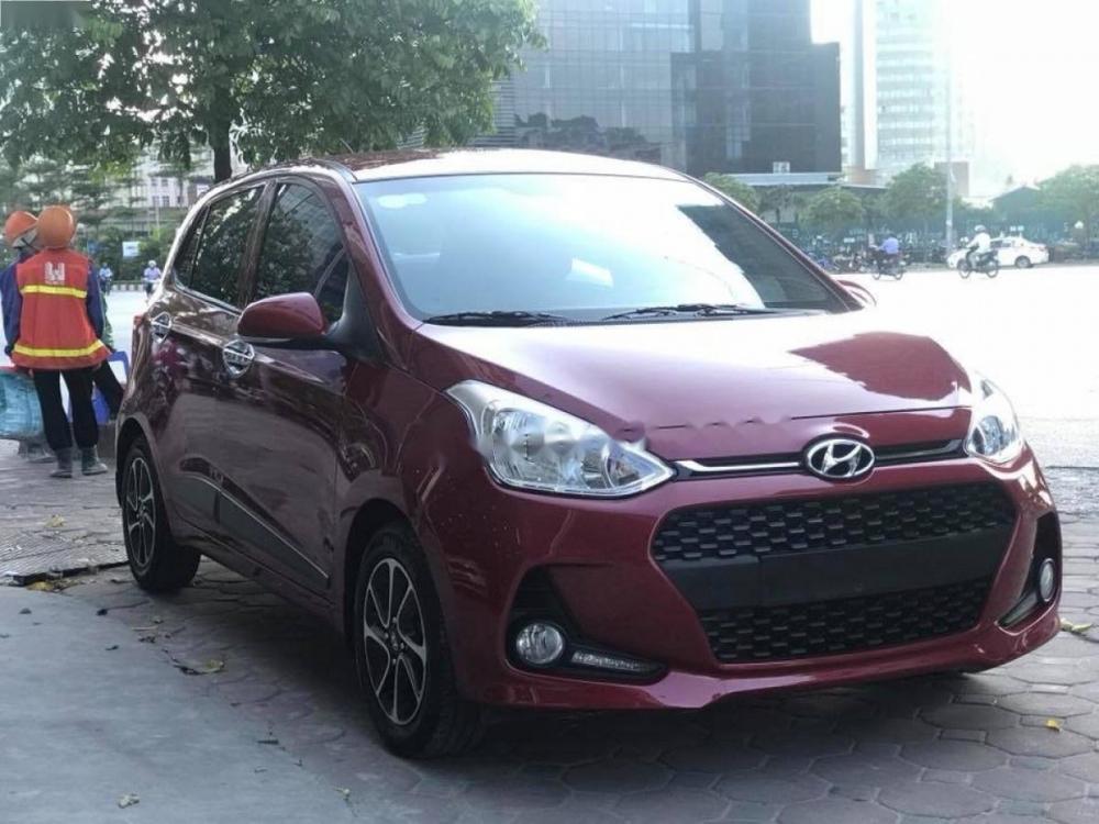 Hyundai Premio 1.0AT 2017 - Bán Hyundai Grand i10 1.0AT đời 2017, màu đỏ số tự động giá cạnh tranh