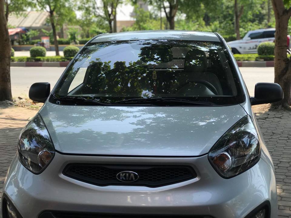 Kia Morning Van  2014 - Bán Kia Morning đời 2014, màu bạc, xe nhập