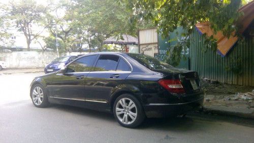 Mercedes-Benz C class C200 Kompressor  2008 - Bán Mercedes C200 Kompressor đời 2008, màu đen  