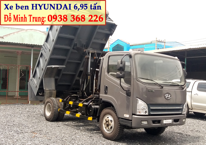 Hyundai HD BA7D4DB 2017 - Bán xe Ben Hyundai BA7D4DB 7 tấn, giá tốt, tặng 100% trước bạ