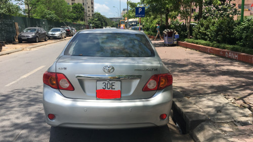 Toyota Corolla altis   1.8 AT  2008 - Chính chủ bán xe Toyota Corolla altis 1.8 AT sản xuất năm 2008, màu bạc