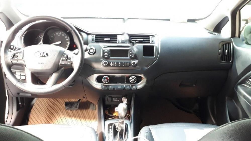 Kia Rio 1.4AT 2012 - Bán xe Kia Rio 1.4AT sản xuất năm 2012, màu bạc, nhập khẩu nguyên chiếc