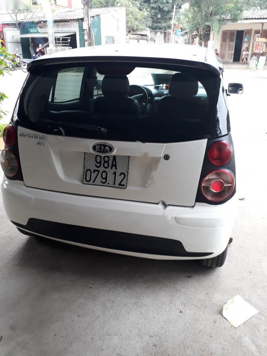 Kia Morning SLX 1.0 MT 2008 - Cần bán lại xe Kia Morning SLX 1.0 MT sản xuất 2008, màu trắng, nhập khẩu nguyên chiếc giá cạnh tranh