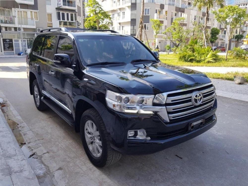 Toyota Land Cruiser VX V8 2016 - Bán xe Toyota Land Cruiser VX V8 sản xuất 2016, màu đen, xe nhập