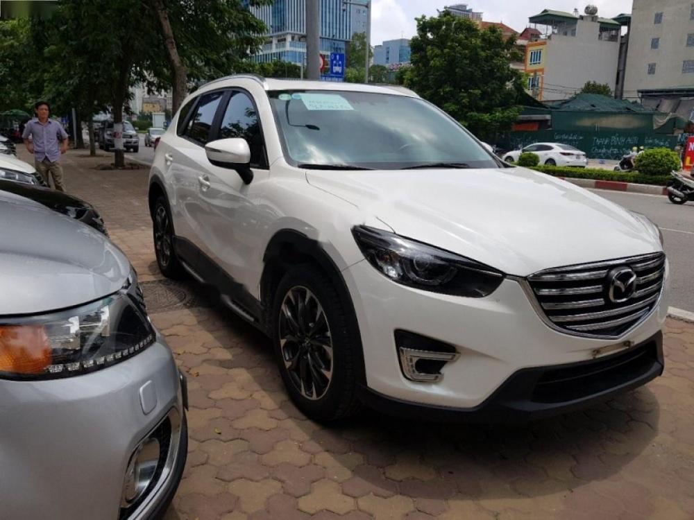 Mazda CX 5 2.5 AT 2016 - Cần bán gấp Mazda CX 5 2.5 AT 2016, màu trắng