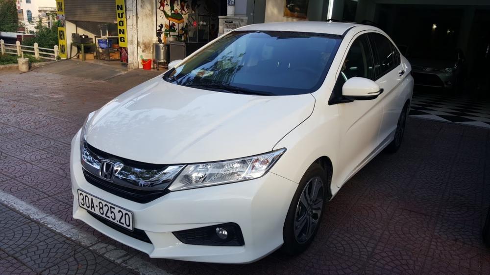 Honda City 1.5CVT 2015 - Bán Honda City 1.5CVT model 2016 màu trắng  