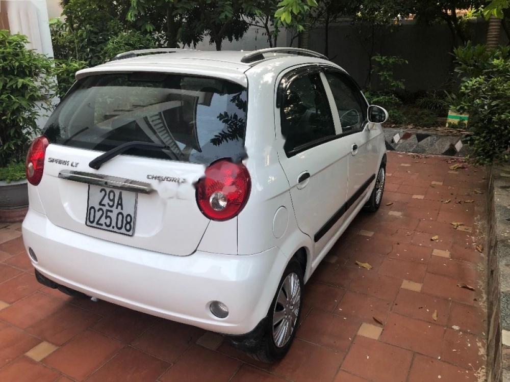 Chevrolet Spark LT 0.8 MT 2010 - Bán xe Chevrolet Spark LT 0.8 MT đời 2010, màu trắng 