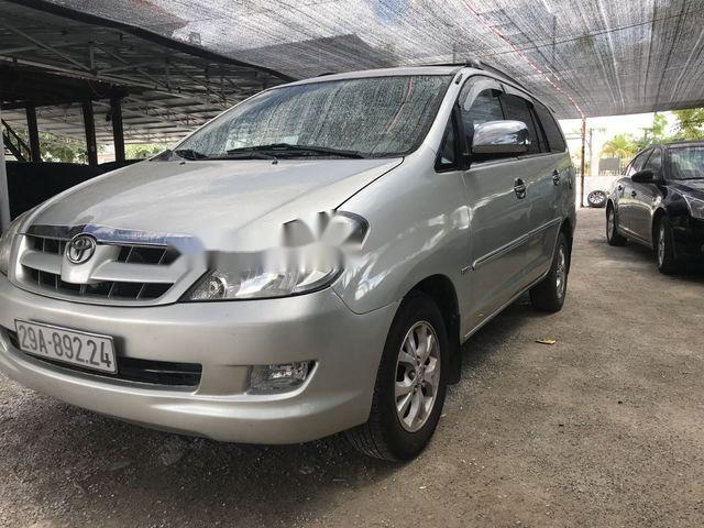 Toyota Innova   G 2007 - Bán xe Toyota Innova G 2007, màu bạc