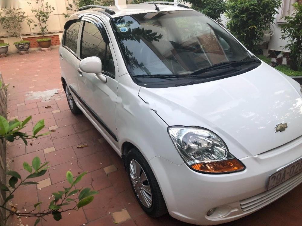 Chevrolet Spark LT 0.8 MT 2010 - Bán xe Chevrolet Spark LT 0.8 MT đời 2010, màu trắng 