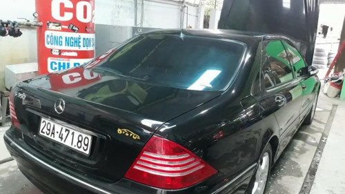 Mercedes-Benz S class S350 2002 - Bán lại xe Mercedes S350 năm sản xuất 2002, màu đen