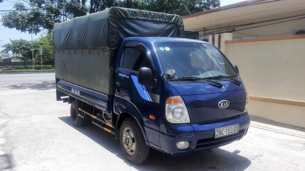 Kia Bongo 2007 - Bán ô tô Kia Bongo đăng ký 2007, màu xanh lam nhập khẩu, giá 205tr