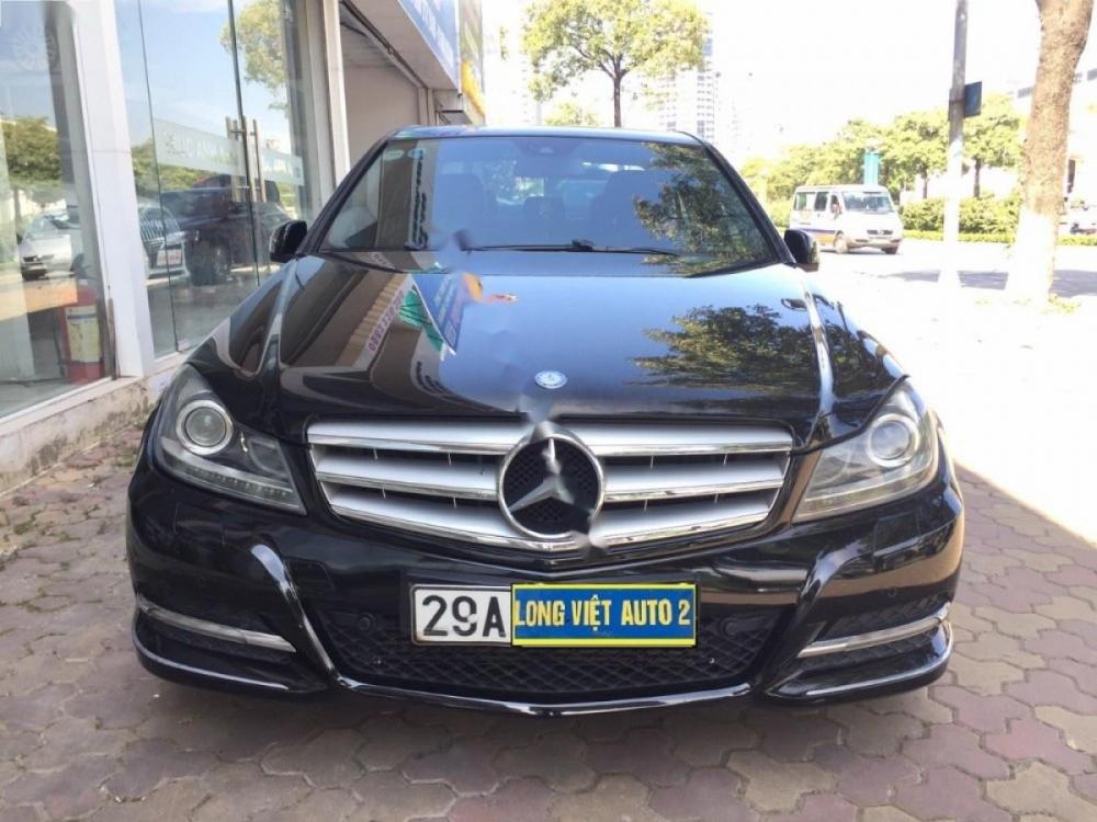 Mercedes-Benz C class   2012 - Cần bán lại xe Mercedes 2012, màu đen số tự động