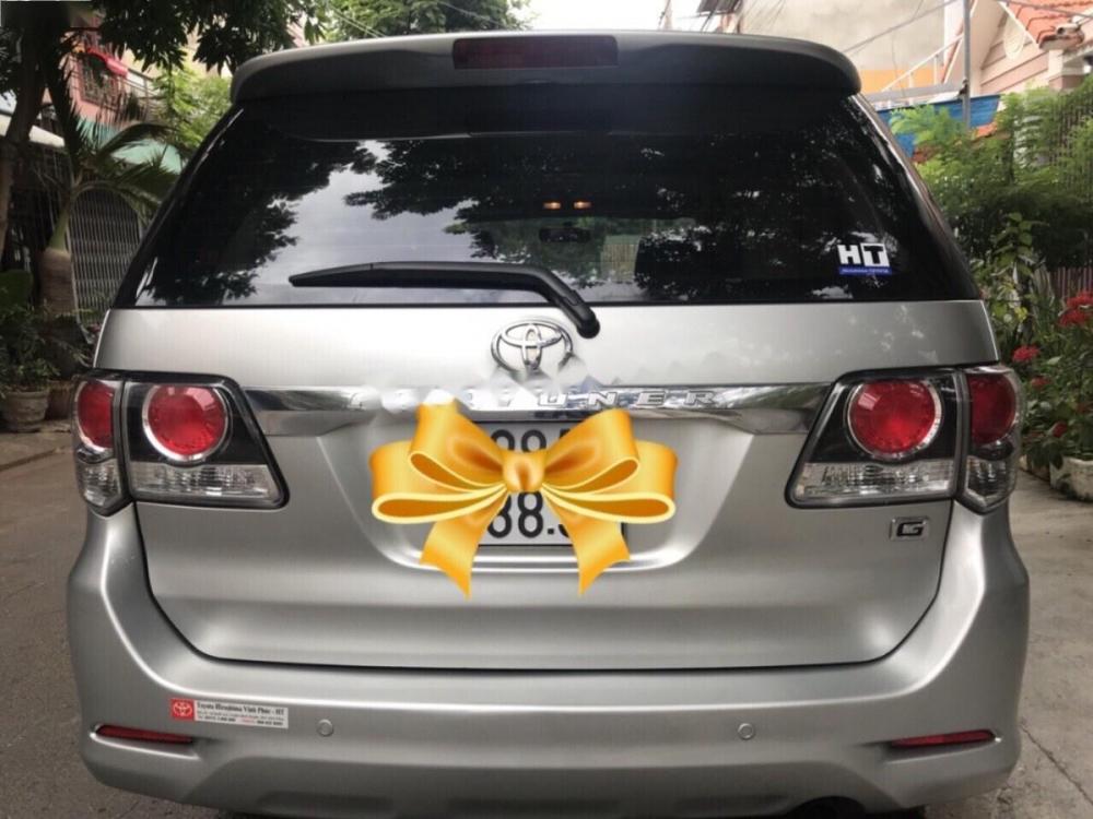 Toyota Fortuner 2.5G 2015 - Bán Toyota Fortuner 2.5G sản xuất 2015, màu bạc